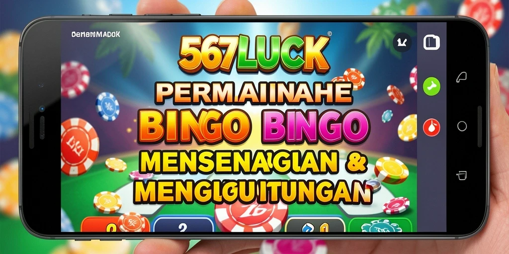 Tampilan gameplay Bingo yang seru di 567LUCK.
