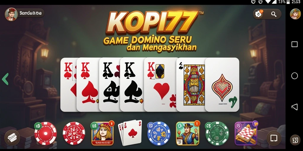Tampilan menarik gameplay KOPI77 yang mengasyikkan.