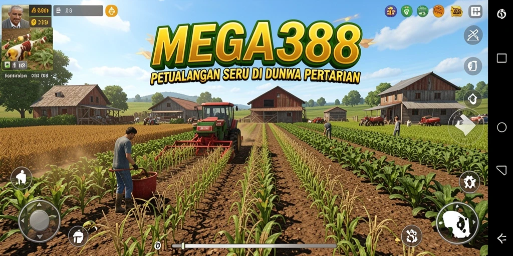 Gameplay seru di dunia pertanian yang penuh warna.
